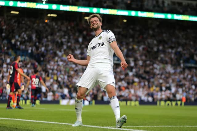 UNTAPPED POTENTIAL: Whites head coach Jesse Marsch believes there is even more to come from a fully fit Leeds United striker Patrick Bamford, above, even compared to his 2020-21 achievements. Photo by Ashley Allen/Getty Images)