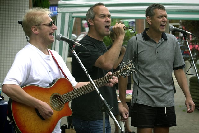 The Port Brothers band helped launch Chapel Allerton Arts Festival.