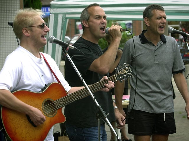 The Port Brothers band helped launch Chapel Allerton Arts Festival.