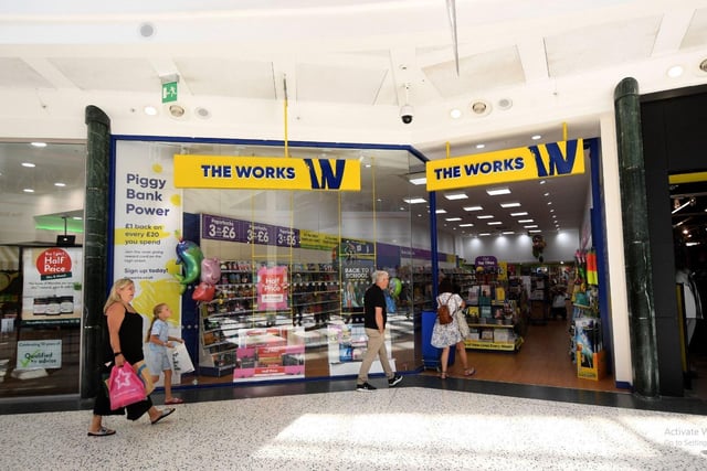The Works is a brand new store having only opened on July 25. It's a discount retailer selling an extensive range of books, art and craft materials, gifts, toys, games and stationery. Picture: Simon Hulme