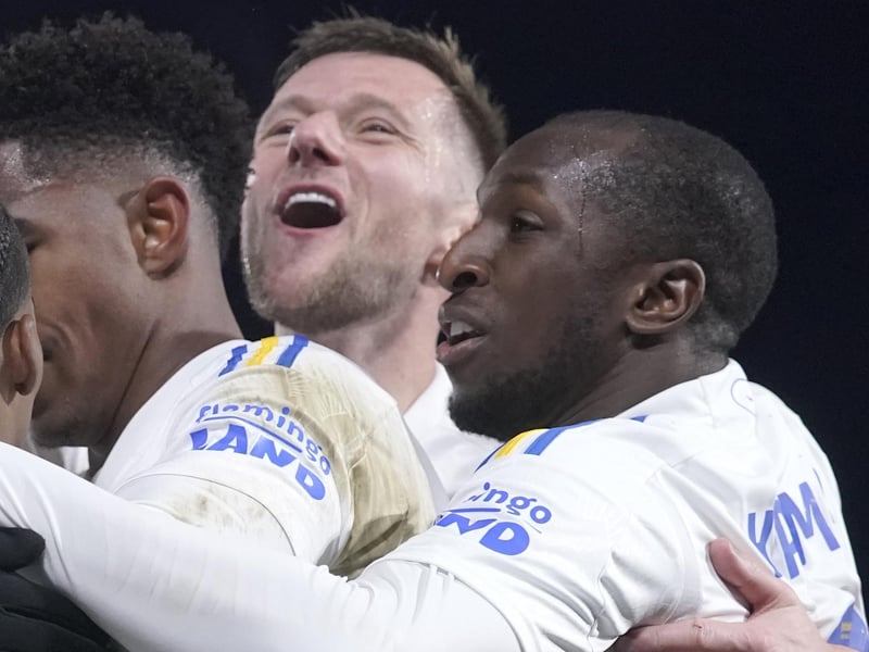 Seemed to be everywhere all at once. So many good contributions to keep Leeds flowing forward or in control of the ball.