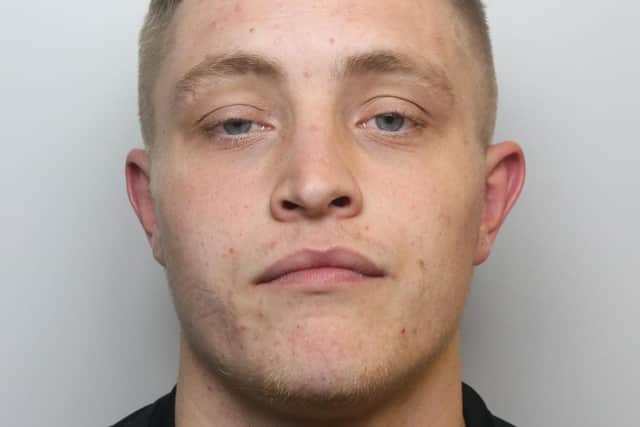 Dylan Bleasby has been ordered to stay out of Leeds by a criminal behaviour order, even after he is released from jail.