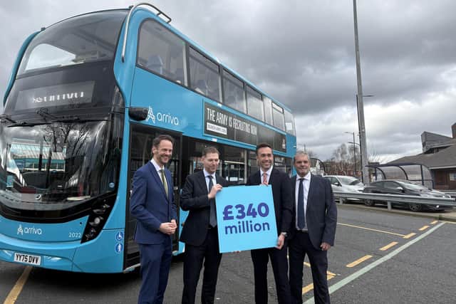 The money is part of a wider 340m investment programme to transform and modernise the company's bus operations across the UK.