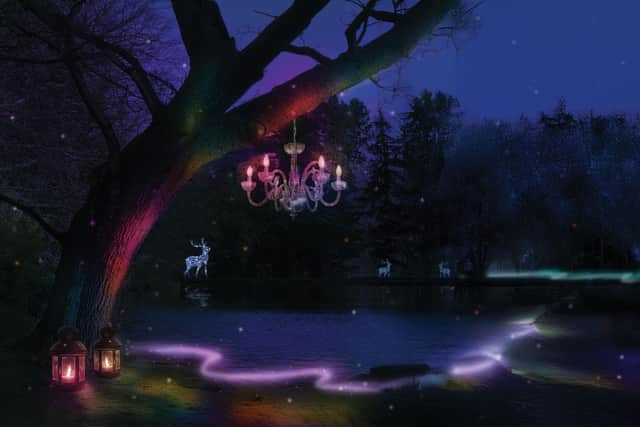 Yorkshire’s Swinton Estate is inviting visitors to its inaugural Luminescence - A Winter Light Trail