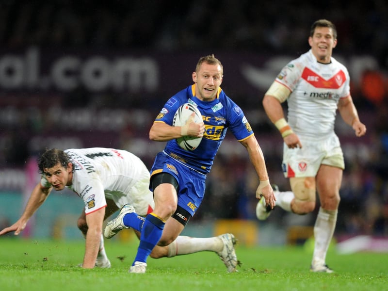 One of the most popular players in Rhinos’ history, an eight-time Grand Final winner, twice as man of the match, in 493 appearances.