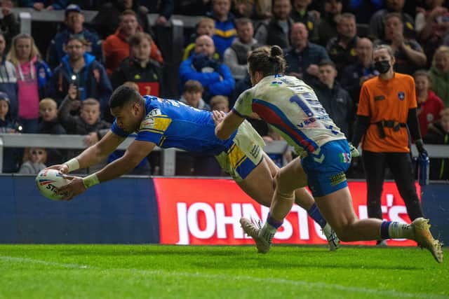 David Fusitu'a is a "possible" for Friday's semi-final, Rhinos coach Rohan Smith says. Picture by Bruce Rollinson.