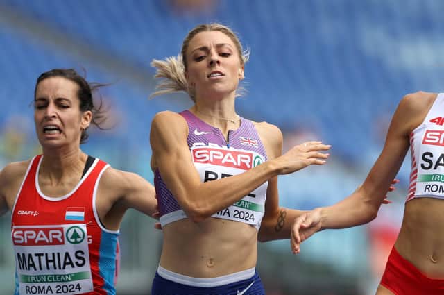 Alexandra Bell competing on the track at the 2024 European Championships, will make her debut in the London Marathon on Sunday (Picture: Michael Steele/Getty Images)