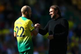 KEY INGREDIENT - Leeds United boss Daniel Farke's two Norwich City titles came with a 20-plus goalscorer in the ranks, namely Teemu Pukki. Pic: Getty/Jordan Mansfield
