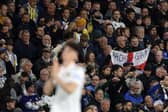 ENGLAND INTERNATIONAL - Leeds United fans show their support for Archie Gray prior to the Sky Bet Championship match between Leeds United and Queens Park Rangers at Elland Road. Pic: George Wood/Getty Images