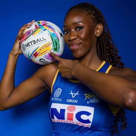Yomi Wilson of the Leeds Rhinos (Picture: Jack Thomas/Getty Images for England Netball)