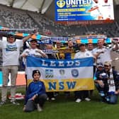 LUFC NSW members during the team's 2019 tour Down Under (Pic: Leeds United NSW)