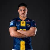 Leeds Rhinos forward Keenan Palasia has a minor niggle and won't play in Cameron Smith's testimonial. Picture by Allan McKenzie/SWpix.com.