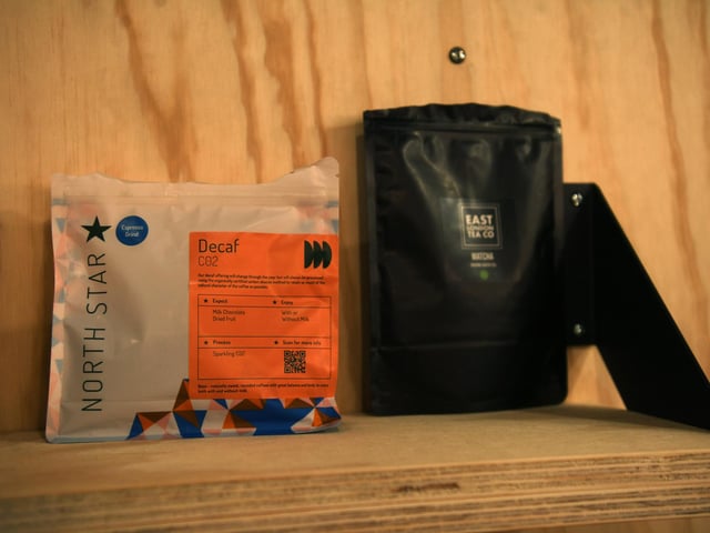 The coffee used at Shokupan is sourced by North Star and is a roast from Guatemala.