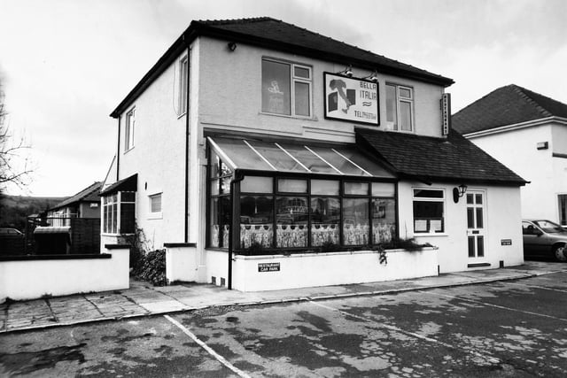 Did you enjoy a meal here back in the day? Bella Italia on Bradford Road in Guiseley pictured in March 1994.