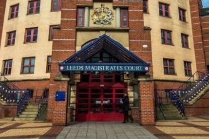 The 27-year-old appeared before Leeds magistrates today.