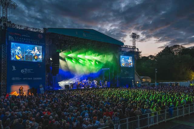 Dark clouds failed to dampen sell-out Scarborough crowd's enthusiasm