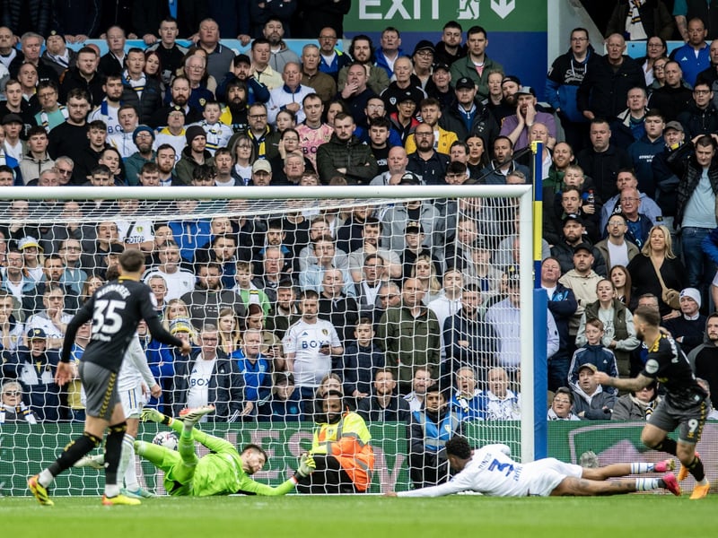 5 - Made a smothering save. Another case of being beaten by too high a proportion of the shots he faced.