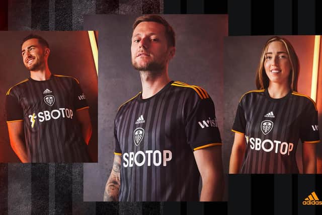 Leeds United unveil their new third kit for 2022/23 (Pic: Leeds United)