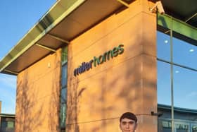 Alfie Sykes, 18, from Leeds, Apprentice at Miller Homes  in Wakefield.