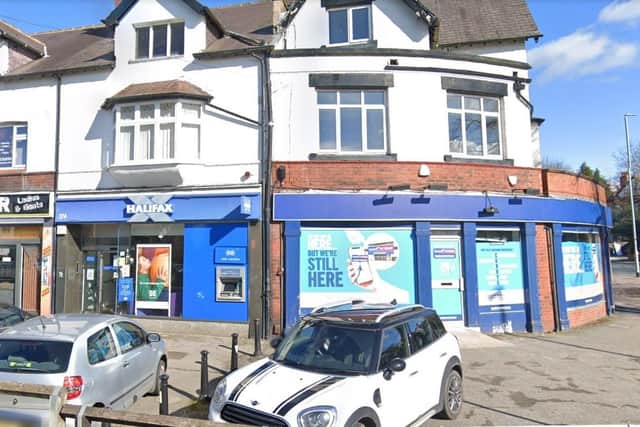 Halifax has announced it will be closing its Moortown branch next year. Photo: Google
