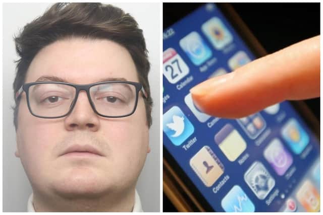 Paedophile Waddell shared abuse videos with other like-minded perverts online. (pic by WYP / National World)