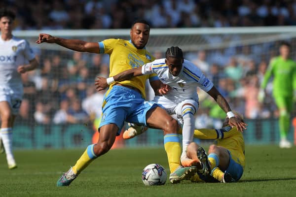 THE KEY - Crysencio Summerville was at the heart of some of Leeds United's big moments in their 0-0 draw with Sheffield Wednesday. Pic: Jonathan Gawthorpe