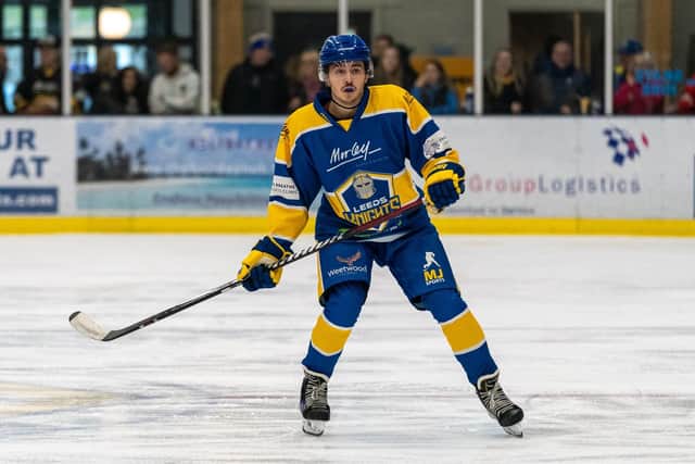 PROMISE: Leeds Knights' 18-year-old defenceman Bailey Perre. Picture courtesy of Oliver Portamento.
