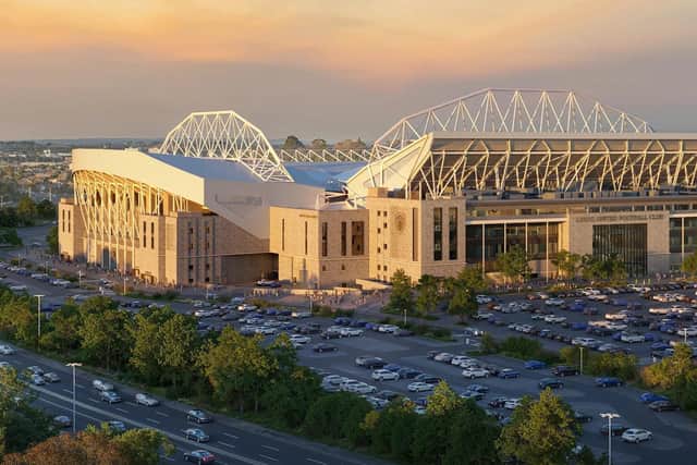 Leeds United intend to increase the capacity of Elland Road.