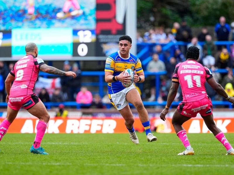 Rhinos have effectively been playing with an extra prop during Cameron Smith's injury layoff and the tactic is likely to continue, though Palasia back to 10 and Morgan Gannon starting is an option.
