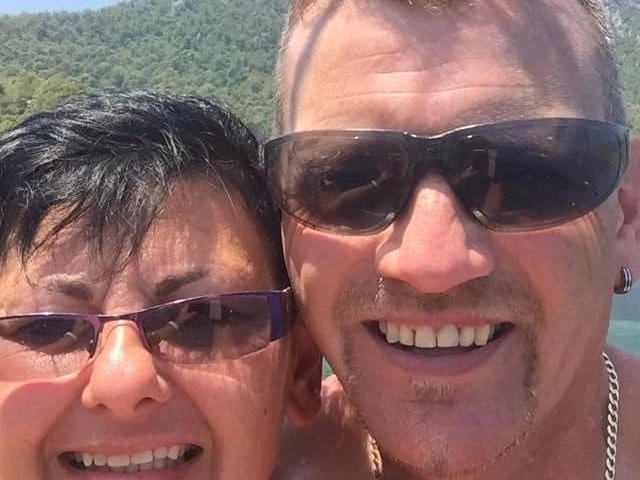 John Booth said: "Angela Booth she my rock and best friend and I love her lots."