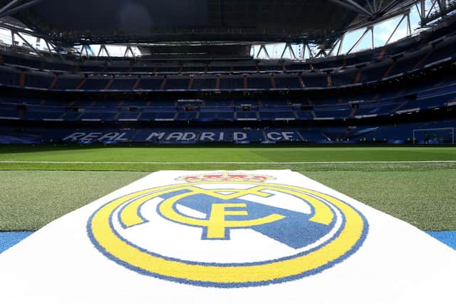 ADMIRERS: Real Madrid, above, of a Leeds United youngster, according to a report. Photo by Florencia Tan Jun/Getty Images.