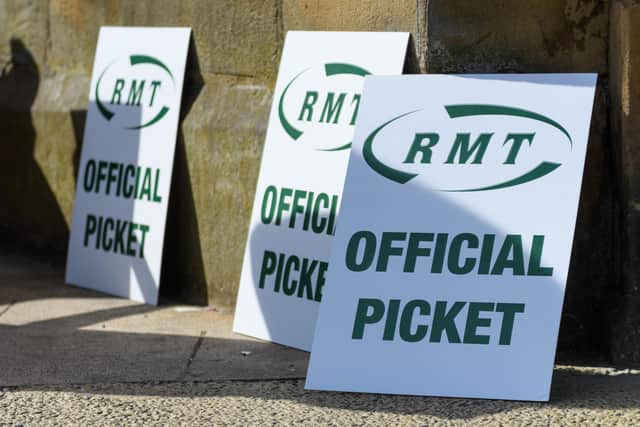 RMT members are taking part in the latest round of industrial action.