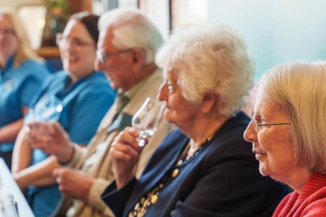 Make mine a 'Vera Lynn': Care home residents create one of the world's best gins and wins Master Medal.