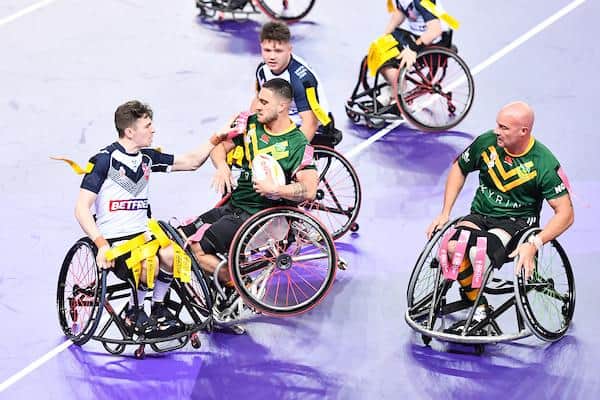Wheelchair rugby league is a new TV sensation. Picture by Will Palmer/SWpix.com.