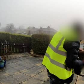 An Amazon delivery driver was caught on a doorbell camera picking up and walking off with an owner's cat