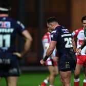 Leeds Rhinos' James Donaldson is sin-binned by referee Jack Smith during Thursday's defeat at Hull KR. Picture Jonathan Gawthorpe