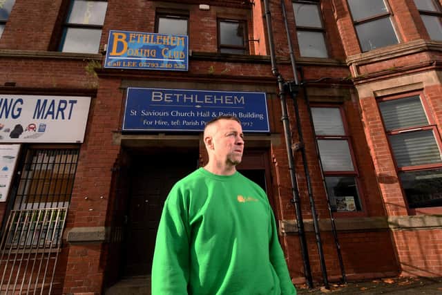 Bethlehem Boxing Club,  Richmond Hill, Leeds. Lee Murtagh, pictured at the club.