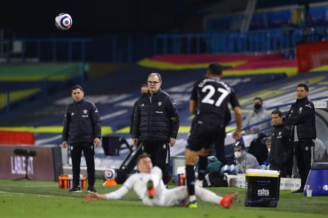Marcelo Bielsa, Manager of Leeds United. (Photo by Naomi Baker/Getty Images)