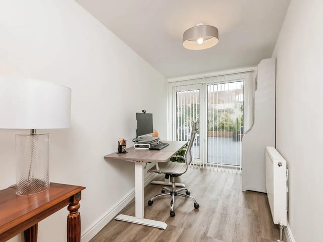 There is also an office and utility room downstairs that would make a perfect home office space.