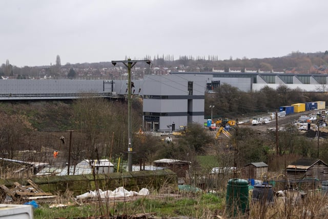 The fully accessible station will include cycle storage next to the White Rose Park, along with improved walking and cycling routes.