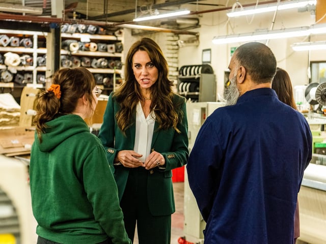 The company textiles for a range of clients from fashion houses like Gucci and woven felt for Steinway pianos to the red tunics worn by guardsmen