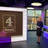Channel 4 News was broadcast from Leeds for the first time on March 22 last year, with presenter Cathy Newman describing it a "moment of history" (Photo: Cathy Newman)