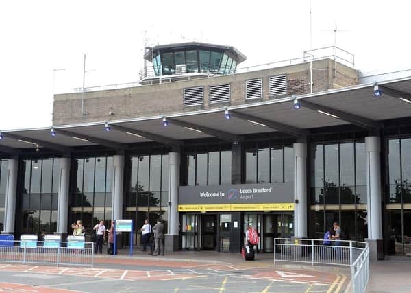 Leeds Bradford Airport is the largest airport in Yorkshire. Picture: Tony Johnson