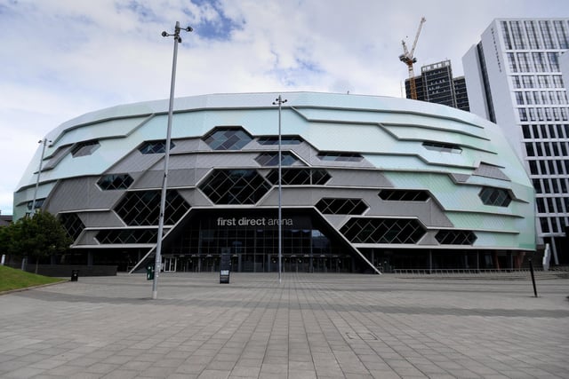 It’s now hard to imagine the north of Leeds city centre without the imposing First Direct Arena. It was opened in 2013 and was the first arena in the United Kingdom to have a fan-shaped orientation. The arena was officially opened by Sir Elton John, playing to an audience of 12,000.