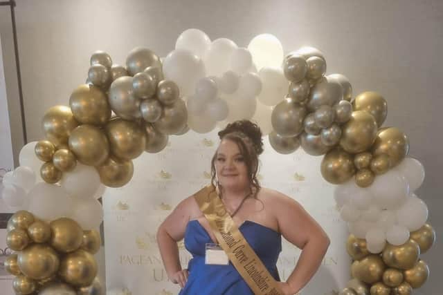 Caitlin will jet to Las Vegas in July 2023 for the 'Regency International Pageant' (Photo: Caitlin Nash-Robinson / SWNS)