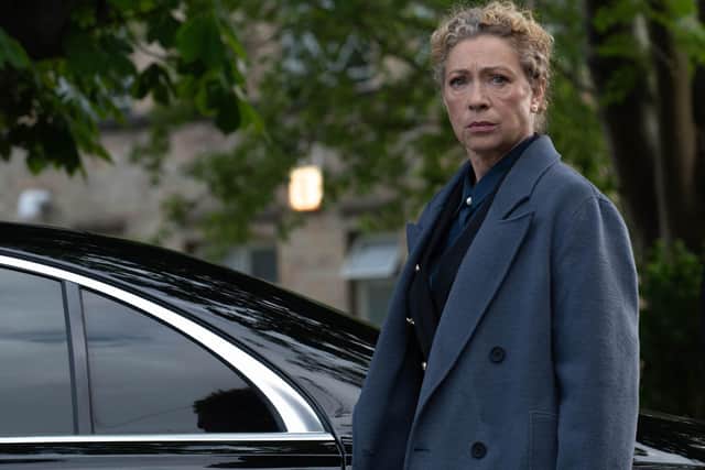 Alex Kingston stars in the new ITV thriller Secret Service (Picture: Potboiler Productions/ITV)