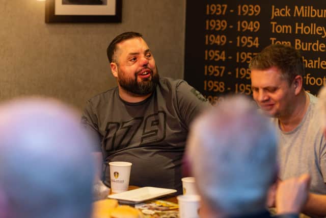 VITAL IMPACT - Leeds United Foundation's Veterans Cafe is having an impact on individuals who need support after coming out of the military, according to ex-soldier Simon Brown, pictured