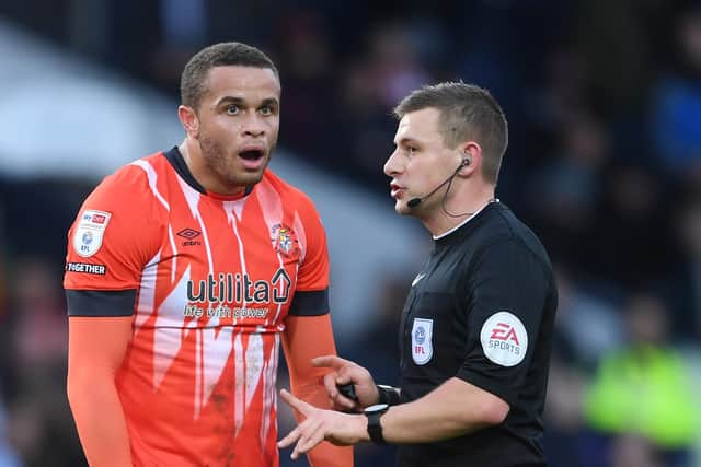 FIRST TIMER - Josh Smith will get his first taste of Leeds United when he referees the FA Cup tie at Accrington Stanley on Saturday. Pic: Getty