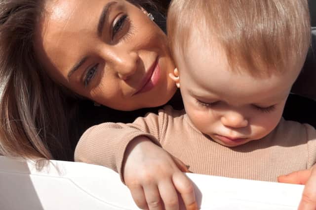 Marita Stawska with daughter Gaja Stawska