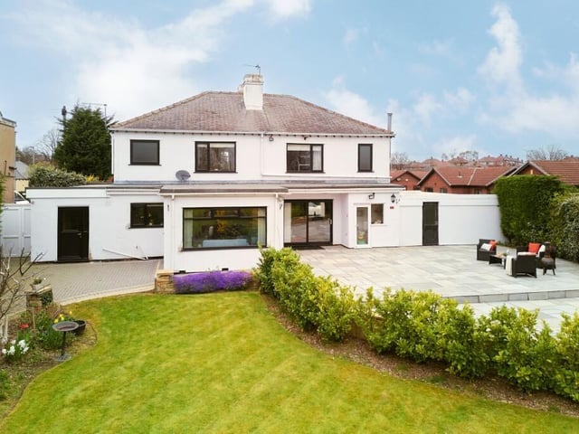 This lovely home, on Gill Sike Avenue, is currently for sale for £650,000 through estate agents Enfields Luxe.